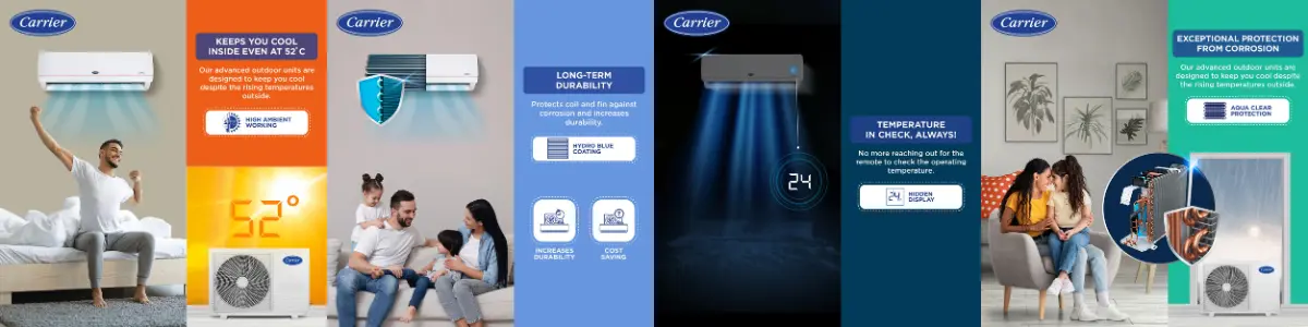 Carrier Octra Exi 3 Star AC Features 2