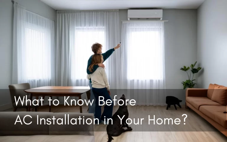 AC Installation In Home